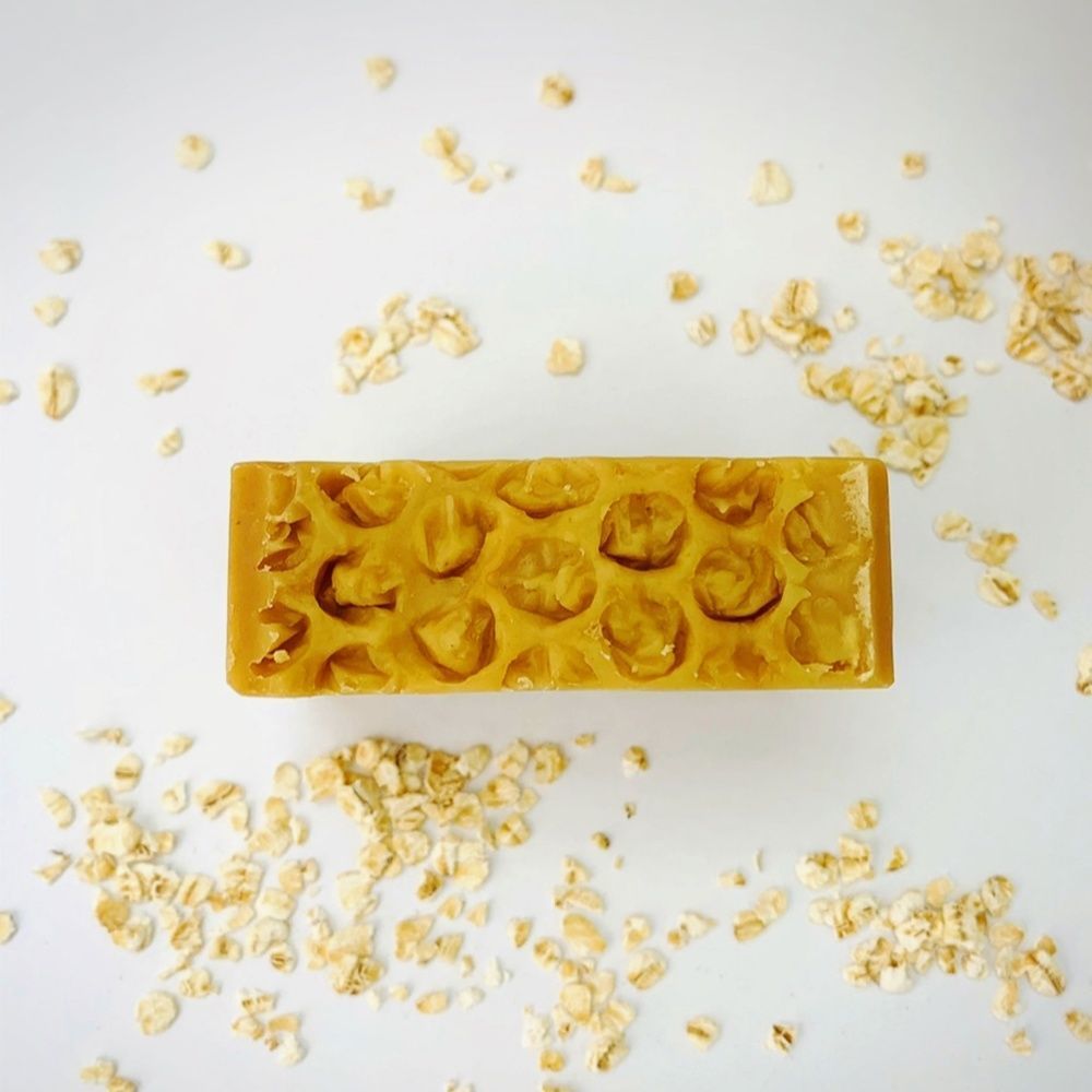 Price dropped LAST TWO Two Milk Honey and Oat Soap Bars (Scented)